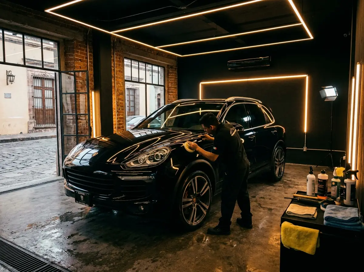 Detallado automotriz premium en YinYang CarWash CDMX